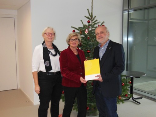 Pressefoto von links: Ute Bicker, Marlies Böke, Michael Gerd Schnittger