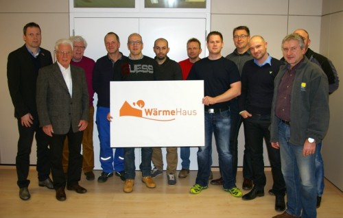 (von links nach rechts): Frank Lohmeier (Stadtwerke), Wolfgang Wehmeier, Hans Jürgen Mirbach, Fritz Topolski (Stadtwerke), Peer Heuke, Okan Bal, Dietmar Hermsmeier, Marcel Pauli, Frank Pauli, Stephan Schröder (Stadtwerke), Gerhard Peter,  Wilfried Schreiber (teilweise verdeckt)