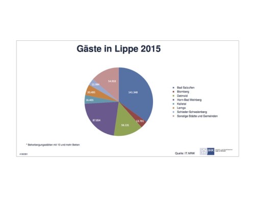 Grafik Gäste in Lippe 2015