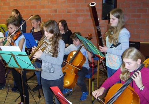 Regelmäßig zu Gast: Die Musikschule Lage. Auch für 2016 hat sie sich bereits im Haus Detmold auf Norderney angekündigt.