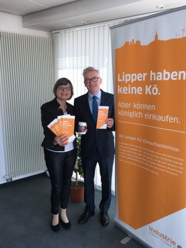 Thomas Voss und Maria Klaas sind sich sicher: Lippes Herz ist der Handel