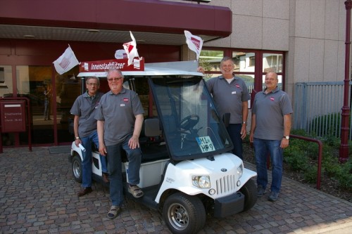 Rudi Heiler, Hartmut Strunk, Rolf Grabbe, Ralf-Dieter Müller (v.l.n.r.)