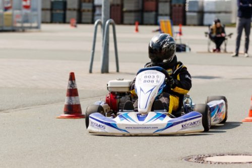 Das Foto zeigt Marcel Diring vom AMC Retzen, der sich einige Topplatzierungen sicherte.