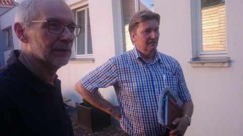 Peter Buchmann (AWO-OWL) und Jürgen Berghahn