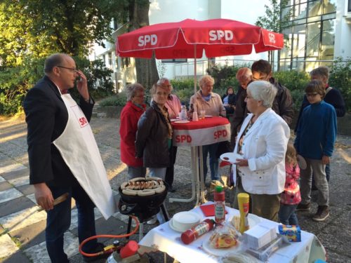 In den vergangenen Jahren war viel los am Grill der SPD.