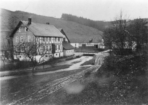 Ansicht von der Rückseite am originalen Standort in Fretter. Foto: privat