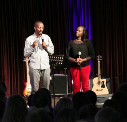Jean und Christine Hajabakiga berichten von Ihrer Arbeit in Ruanda