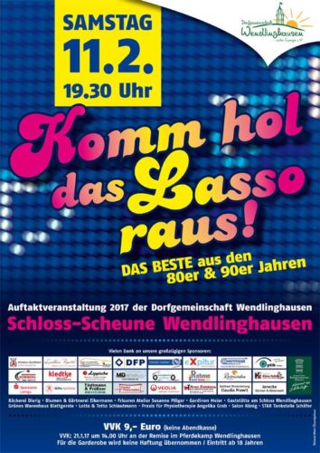 Plakat Schlagerparty 2017